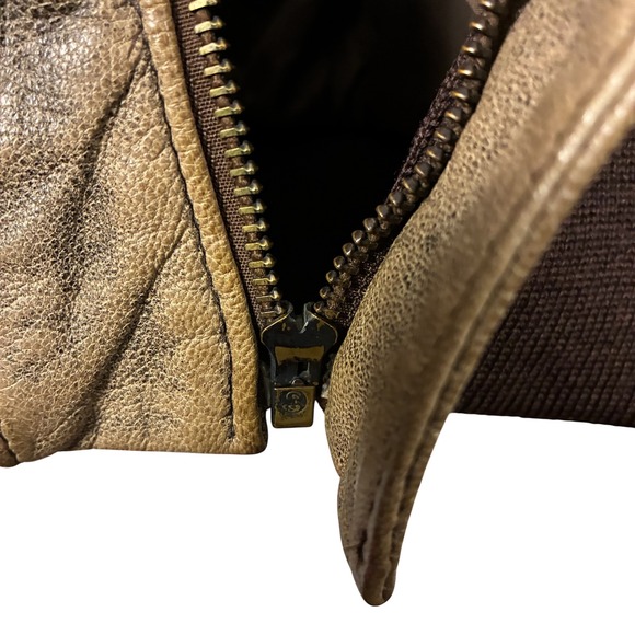 VTG Men's Goatskin Leather Flying Tiger Bomber Jacket Brown Thinsulate 42L USA - Picture 10 of 11